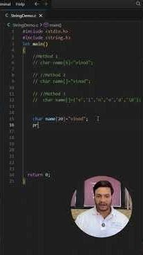 String Initialization in C | 3 Easy Methods 😱 #coding #shortsvideo #shorts #viral #youtubeshorts