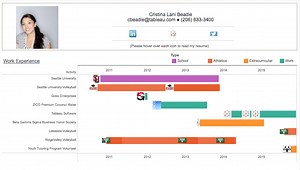 How to Create an Interactive Resume in Tableau