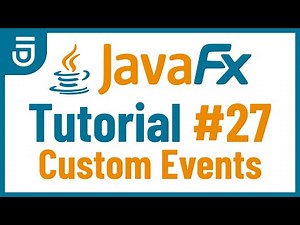 Create Custom Events | JavaFX GUI Tutorial for Beginners