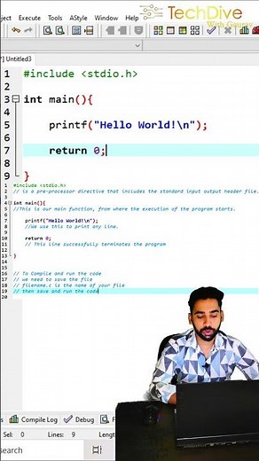 Beginner's Guide to C Code #CProgramming | Simple Code Breakdown #CodeTutorial