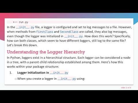 Understanding Python Logging: How Loggers Interact Across Modules