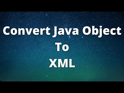 Convert Java Object To XML Using JAXB