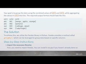 How to Group CSV File Values Using Pandas in Python