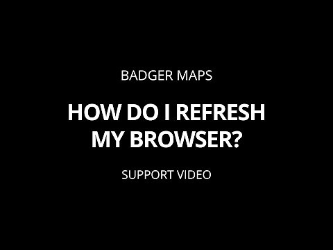 How Do I Refresh My Browser?