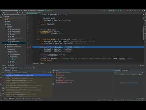 Hash Table implementation in Java