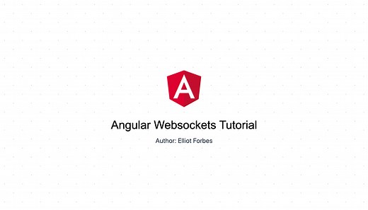 Angular Websockets Tutorial