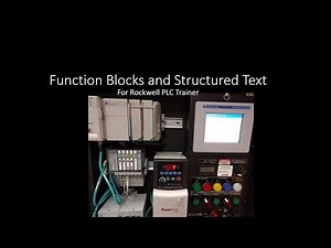 Function Block and Structured Text Programming in Allen Bradley PLCs