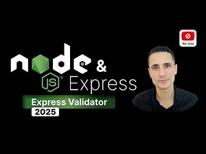 Express Validator | Node.js Full Course 2025