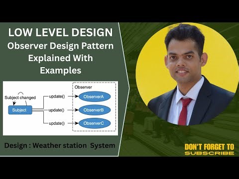 Observer Design Pattern Explained with Real-Life Example | LLD | Weather Station System