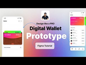 Designing a Digital Wallet in Figma | Real-World UI Tutorial for Beginners & Pros
