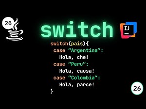 SWITCH en JAVA [9min] ☕ Explicado PASO a PASO 💻 | Curso Java desde CERO 🚀