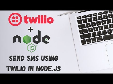 Send SMS using Twilio Api in Node.js - Tutorial 2021