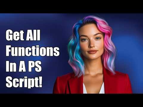 Get All Functions In A PowerShell Script