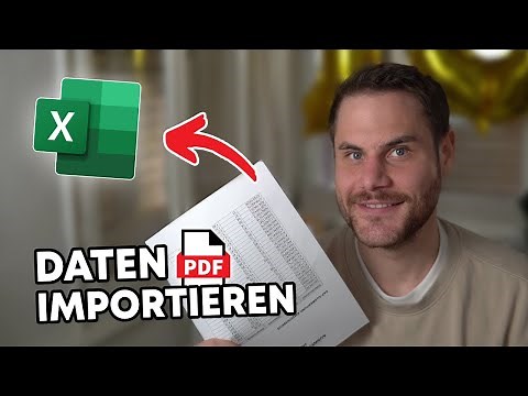 Daten aus PDFs in SEKUNDEN in Excel importieren
