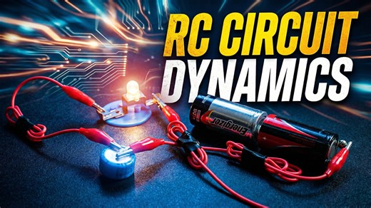 Python physics lesson: Modeling current as a function of time in RC circuits