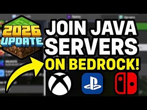 How to Join ANY Java Server from Bedrock (2026 UPDATE) (Xbox, PlayStation, Switch)
