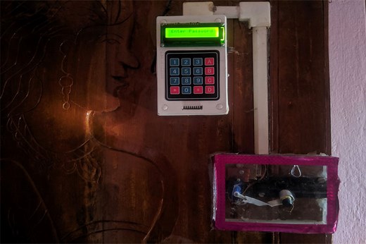 Digital Keypad Security Door Lock using Arduino
