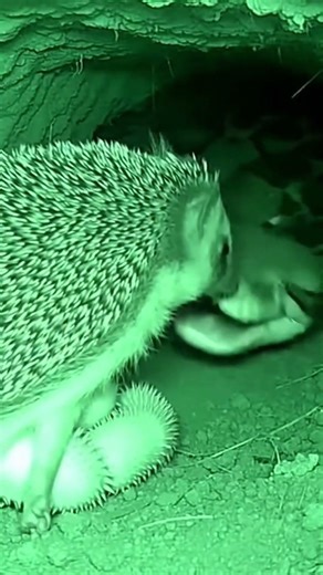 Mother Hedgehog vs Python: Survival! 🦔🐍