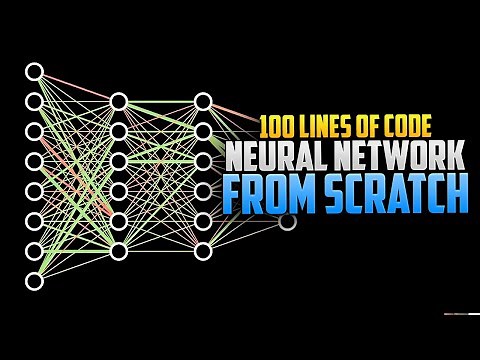 Neural Network from Scratch without ML libraries | 100 lines of Python code