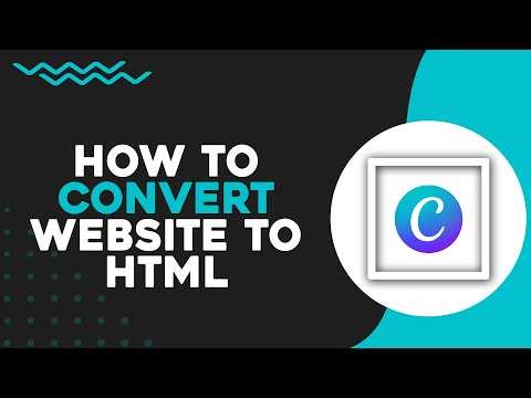 How To Convert Canva Website To Html (Easiest Way)