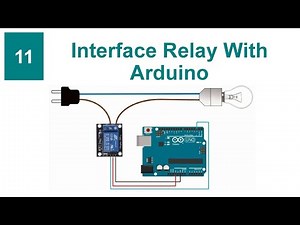 Interface Relay With Arduino || Tutorial 11 || Proteus Simulation