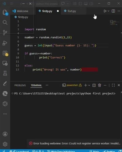 Can You Guess the Number? Python Game! 👀