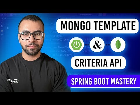Mastering MongoTemplate, Criteria, and Query in Spring Boot MongoDB