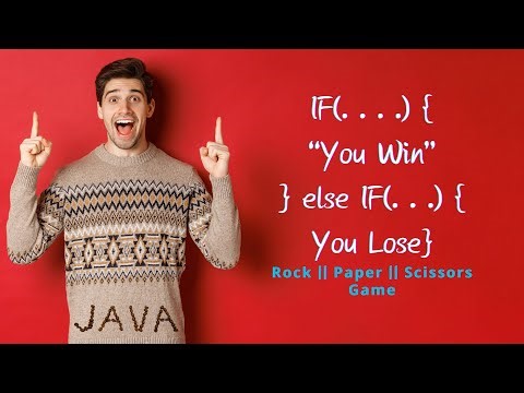 Create Rock Paper Scissors in Java in 6 Minutes