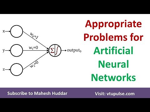Artificial Neural Networks | ANN | Appropriate Problems for ANN by Mahesh Huddar