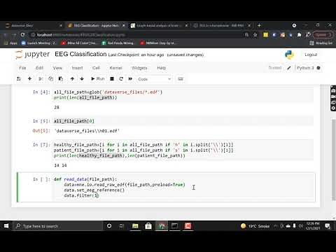 0. EEG read signal, process and Machine Learning classification using PYTHON
