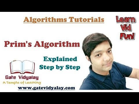 Prim's Algorithm for Minimum Spanning Trees | Explained Step by Step