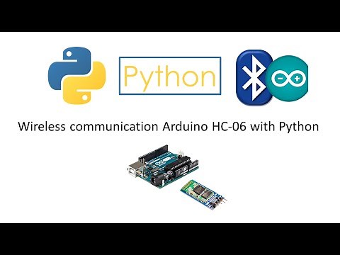 Control Arduino with HC-06 wireless from PC using Python