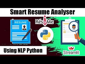 Resume Analyser Application using NLP Python with Code | Full Responsive Web Application