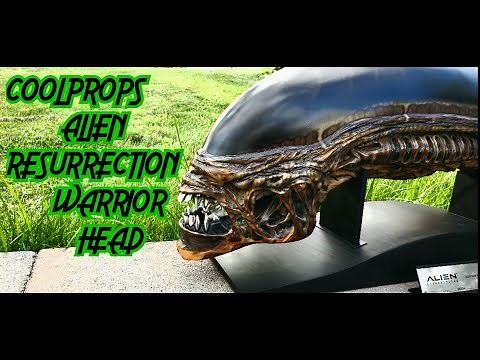 CoolProps Alien Resurrection Alien Warrior Head Prop Replica