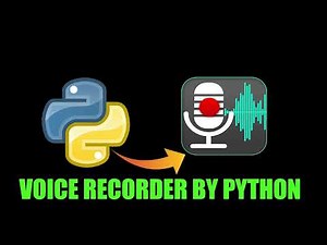 How To Record Voice By Python SOUNDDEVICE And Scipy And WAVIO Module-python libraries tutorial