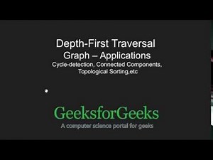 Applications of Depth First Search | GeeksforGeeks
