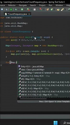 Count Frequency of elements using HashMap in Java | Java Development | Shashank Dubey