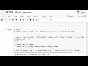 Count Function in Python