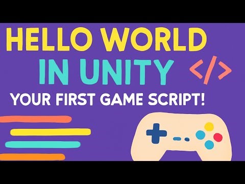 Hello World in Unity 6.1: Your First Game Script!