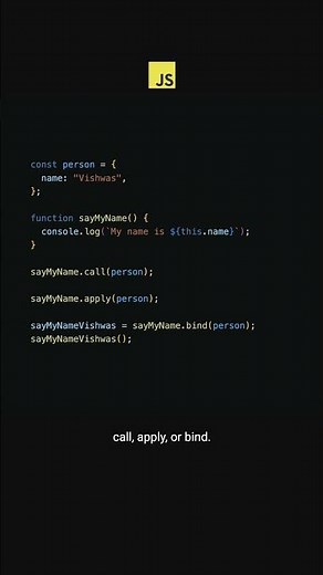 Second Rule To Mastering 'this' Keyword in JavaScript