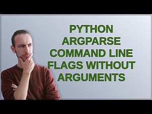 Python argparse command line flags without arguments