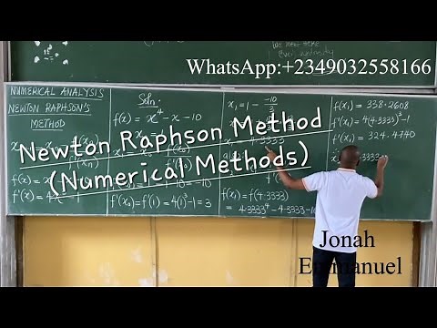 Newton Raphson Method Engineering Mathematics | Numerical Methods Engineering Mathematics