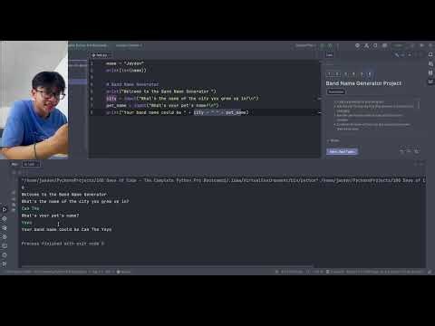 100 Days Learning Python – Day 1. Python Basics & First Mini Project