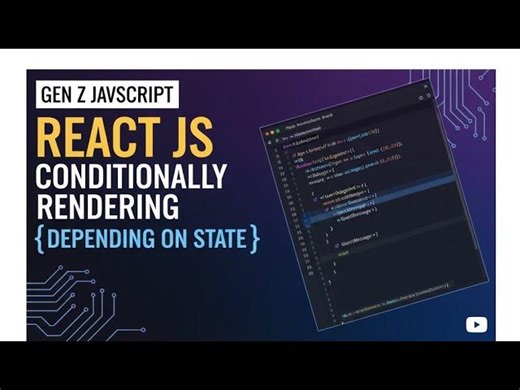React Conditional Rendering Explained: Ternary Operator, && Operator, and If/Else 10 November 2025 | Shivraj Singh Deopa