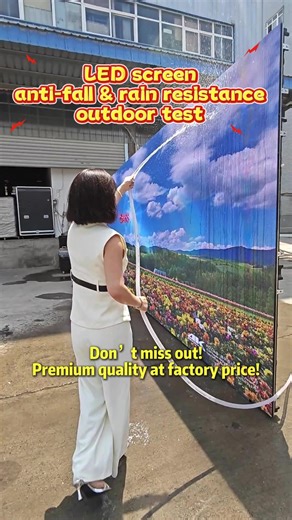 LED Display Waterproof Performance Test