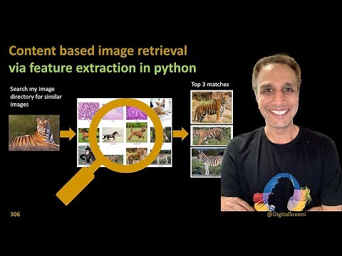 306 - Content based image retrieval​ via feature extraction in python