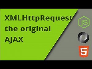 AJAX with XMLHttpRequest