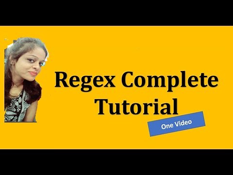 Regular Expressions (RegEx) Complete Tutorial.