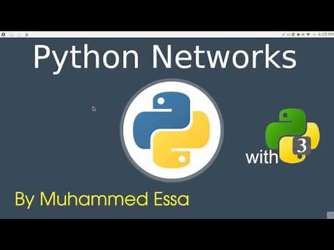 1 Python network programming مقدمة