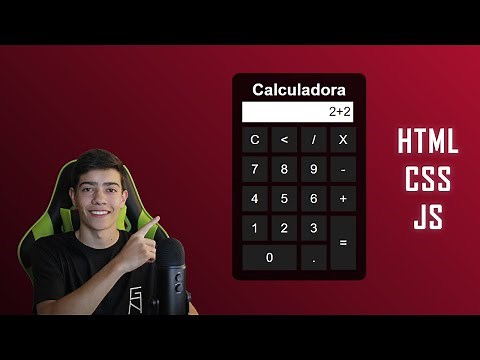 Como Criar uma SIMPLES CALCULADORA com HTML, CSS e JAVASCRIPT